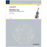 Ligeti, G.: Baladă şi joc (1950) 