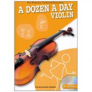 A dozen a day – Violin (+CD) 