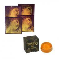 EVAH PIRAZZI GOLD violin string SET + rosin by Pirastro 