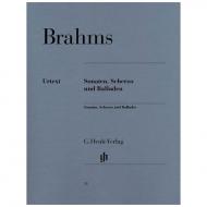 Brahms, J.: Sonaten, Scherzo und Balladen 