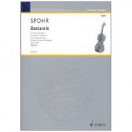 Spohr, L.: Barcarole G-Dur Op. 135/1 aus 6 Salonstücke 