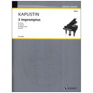 Kapustin, N.: 3 Impromptus Op. 66 