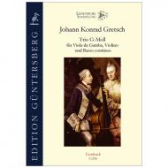 Gretsch, J. K.: Trio g-Moll 