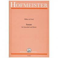 Fesch, W. d.: Kontrabasssonate e-Moll (mit Fassung in d-Moll) 