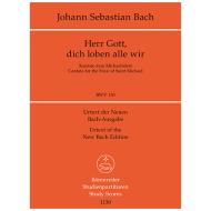 Bach, J. S.: Kantate BWV 130 »Herr Gott, dich loben alle wir« – Kantate zum Michaelisfest 