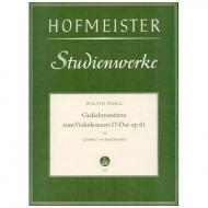 Doell, W.: Gedächtnisstütze zum Violinkonzert Op. 61 D-Dur von Ludwig van Beethoven 