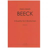 Beeck, H. A.: 3 Duette für zwei Bratschen 