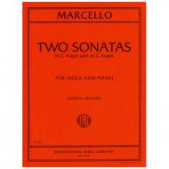 Marcello, B.: 2 Violasonaten G-Dur und C-Dur 