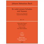 Bach, J. S.: Kantate BWV 175 »Er rufet seinen Schafen mit Namen« – Kantate zum 3. Pfingsttag 