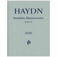 Haydn, J.: Sämtliche Klaviersonaten 2 – clothbound 