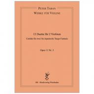 Taban, P.: 12 Duette Op. 11/3 