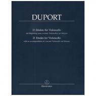 Duport, J.-L.: 21 Etüden für Violoncello 
