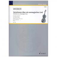 Weber, C. M. v.: Variationen über ein norwegisches Lied Op. 22 d-Moll 