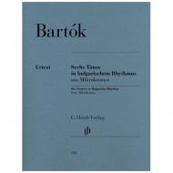 Bartók, B.: Sechs Tänze in bulgarischem Rhythmus aus Mikrokosmos 
