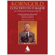 Korngold, E. W.: Violin Concerto in D Major, Op. 35 
