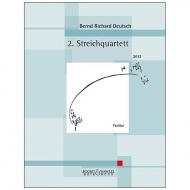Deutsch, B. R.: 2. Streichquartett Op. 34 – Partitur 