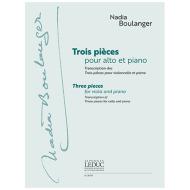 Boulanger, N.: 3 Stücke 