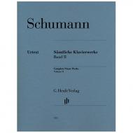 Schumann, R.: Complete Piano Works, Volume 2 