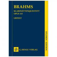 Brahms, J.: Klarinettenquintett Op. 115 h-Moll 