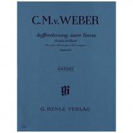 Weber, C. M. v.: Aufforderung zum Tanze Des-Dur Op. 65 