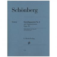 Schönberg, A.: Streichquartett Nr. 2 op. 10 (mit Sopranstimme) 