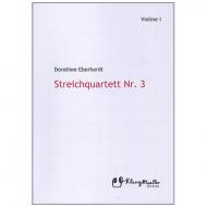 Eberhardt, D.: Streichquartett Nr. 3 – Stimmensatz 