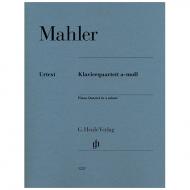 Mahler, G.: Piano Quartet a minor 