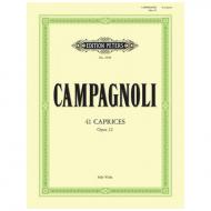 Campagnoli, B.: 41 Capricen Op. 22 