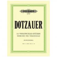 Dotzauer, J. J. F.: 113 Etüden Band 2 (Nr. 35-62) 