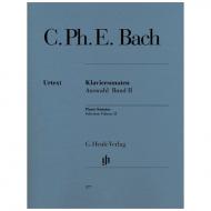 Bach, C. Ph. E.: Klaviersonaten Auswahl Band II 