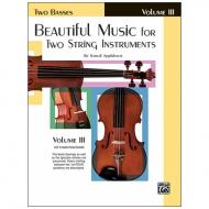 Applebaum, S.: Beautiful Music for two String Instruments Vol. 3 – Bass 