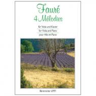 Fauré, G.: 4 Mélodies 