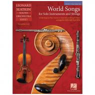 Slatkin, L.: World Songs for Solo Instruments and Strings – Einzelstimme Violine 3 