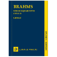 Brahms, J.: Streichquartette op. 51 Nr. 1 c-Moll und Nr. 2 a-Moll 