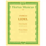 Lidel, A.: 6 Duos Op. 3 (Nr. 1-3) 