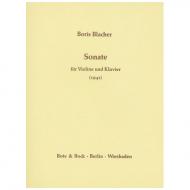 Blacher, B.: Violinsonate 