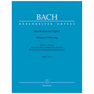 Bach, J. S.: Musikalisches Opfer, Heft 1 BWV 1079 c-Moll 