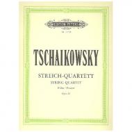 Tschaikowsky, P.I.: Streichquartett Nr. 2 F-Dur, op. 22 