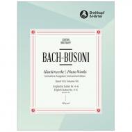 Bach, J. S.: Englische Suiten Nr. 4-6 BWV 809-811 