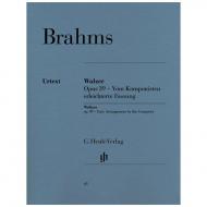 Brahms, J.: Walzer Op. 39 