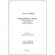 Nüdling, T.: Weihnachtslieder-Medley – Solovioline 