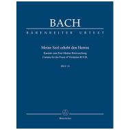 Bach, J. S.: Kantate BWV 10 »Meine Seel erhebt den Herren« – Kantate zum Fest Mariae Heimsuchung 