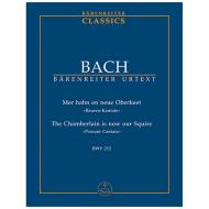 Bach, J. S.: Kantate BWV 212 »Mer hahn en neue Oberkeet« »Bauern-Kantate« 