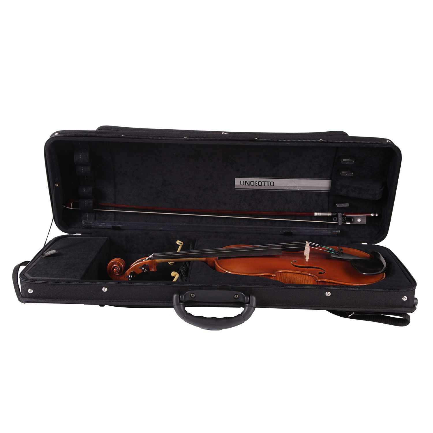 RIBONI «uno e otto» Nero violin case - Violin Cases