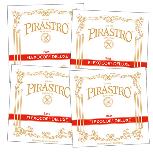 FLEXOCOR DELUXE bass string SET by Pirastro - Double Bass Strings