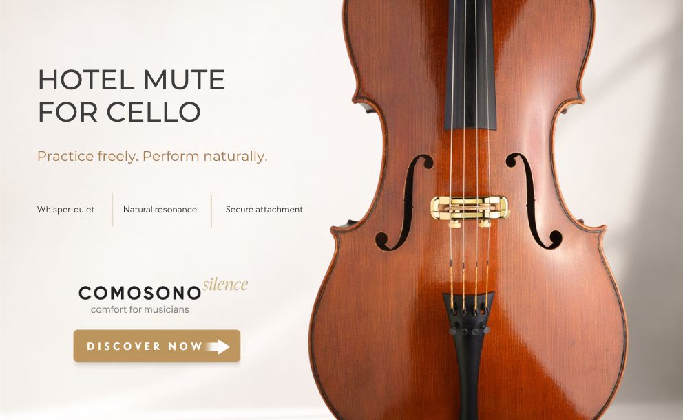 COMOSONO Silence Hotel Mute for Cello >