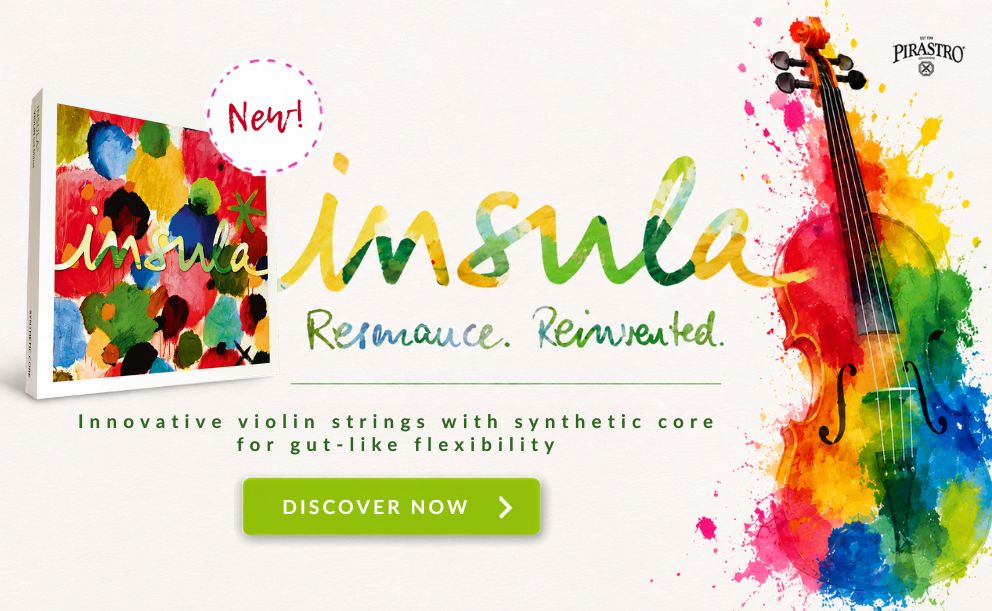 INSULA Violin Strings by Pirastro at Paganino >