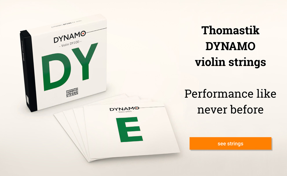 Thomastik Dynamon violin strings >