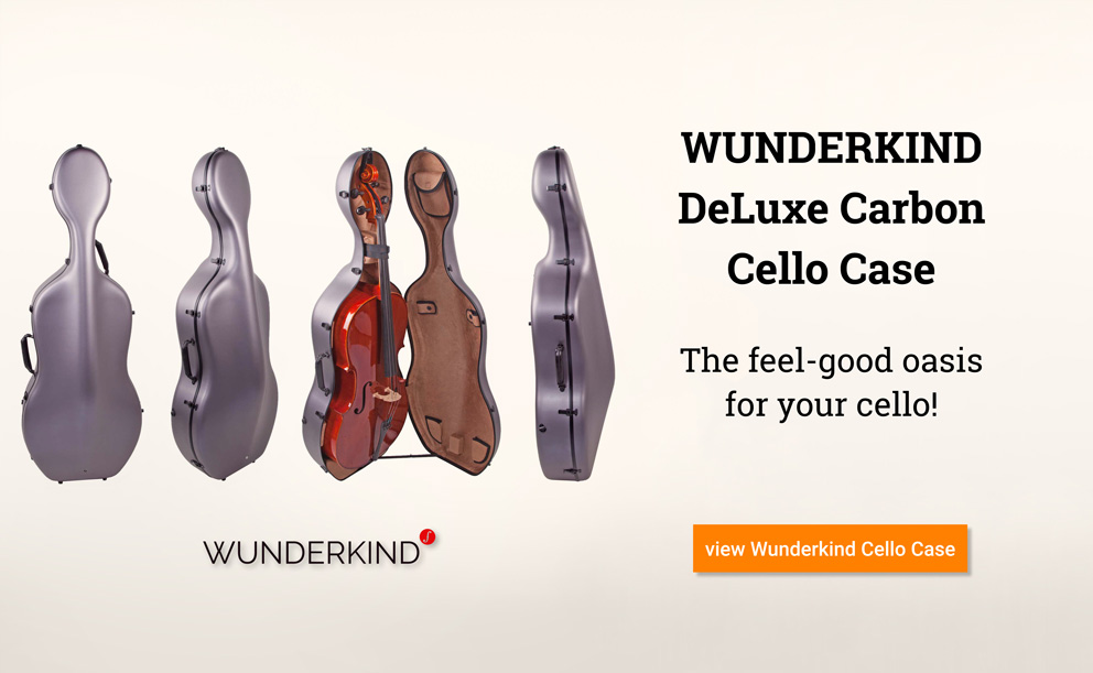 Wunderkind DeLuxe Carbon Cello Case >